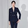 Women's Professional 2025 High-End Blazer Pant Suit Set for Workplace Interviews - Spring Collection