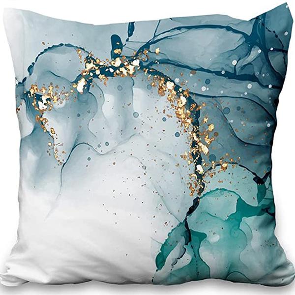 New Summer Hot-selling Light Luxury Series Simple Marble Sofa Bedside Cushion Pillow Cover