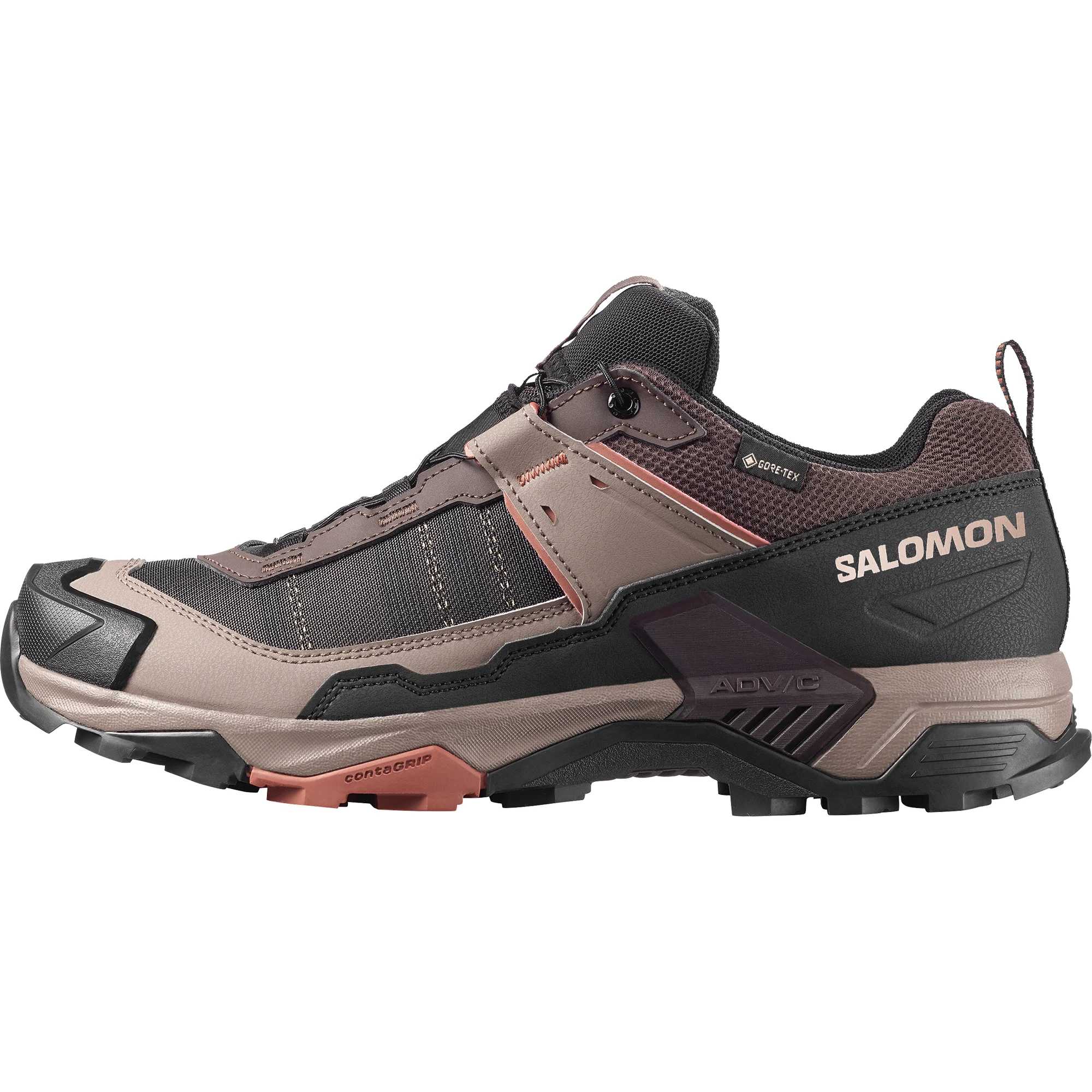 

Salomon X Ultra 5 Fabric Gore-Tex Comfortable Flexible Fit Shock Absorbing Durable Waterproof Breathable Support Low-Cut Hiking Shoes 491027 41⅓