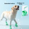 Dog Large Dog Golden Retriever Big Dog Cartoon Silicone Rain Shoes Non-slip, Wear-resistant and Waterproof Pet Dog Shoes When Going Out In The Rain