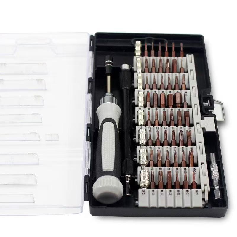 60-in-1 Multi-Functional S2 Screwdriver Set for Home & Computer Repair