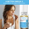 Fish Oil 3600 Mg Dietary Supplement, With Omega-3 2160 Mg, 120 Softgels Per Bottle