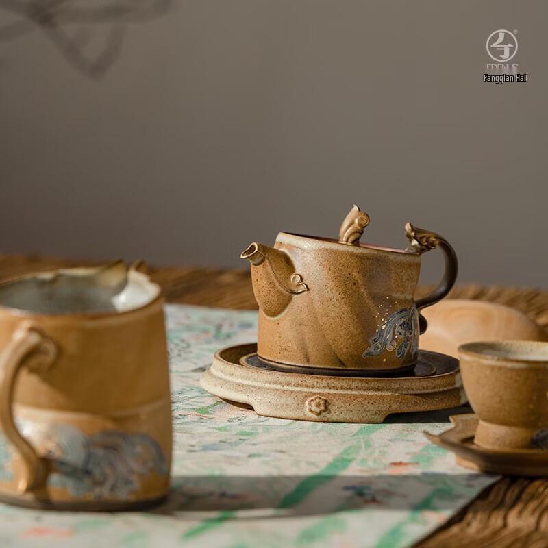 Edenus Dunhuang Imagery Ceramic Tea Set