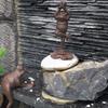 European Vintage Yoga Frog Cast Iron Decoration, Home TV Cabinet, Living Room, Model Room, Soft Decoration