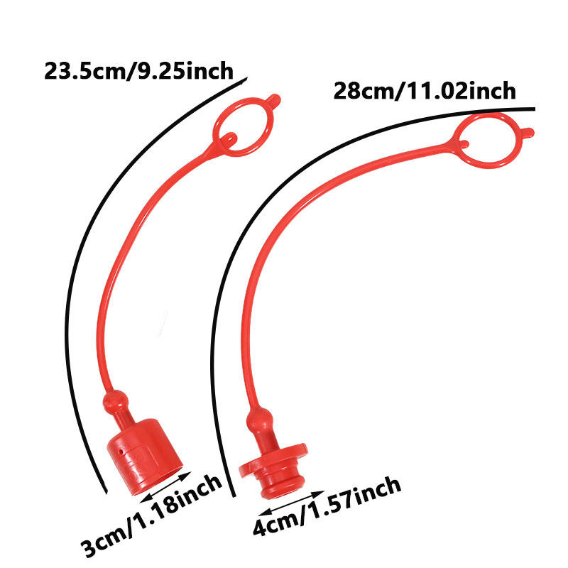 Plastic Dust Cap for Automotive Quick Connector Protective Cover for Air Water Oil Line Fitting Anti Dust Anti Rust Protection