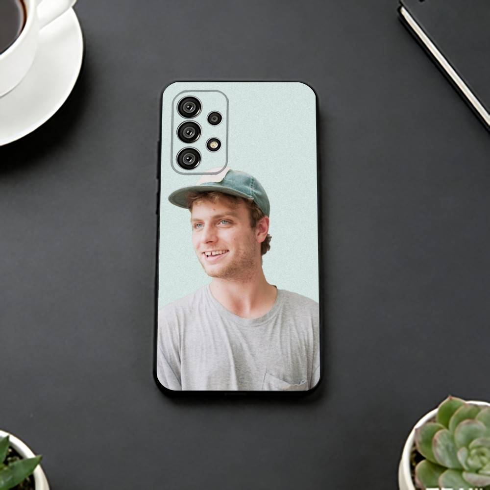 

Slacker Rock Mac Demarco Phone Case Black Silicone Soft For Samsung S25,S24,S21,S22,S23,S30,Ultra,S20,Plus,Fe,Lite Samsung S25