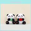 Adorable Cute Panda Plush Keychain Doll Soft Cuddly Stuffed Animal Pendant