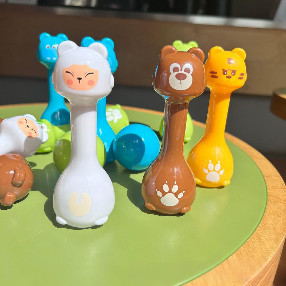 Non-Toxic Bowling Children'S Ball Games Toys Animal Styles Parent-Child Interaction Educational Toys Indoor And Outdoor Entertainment