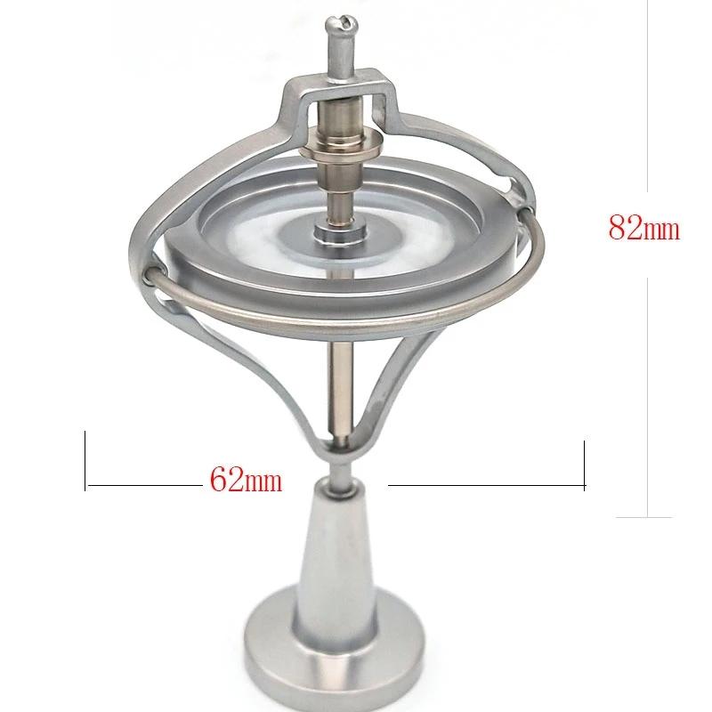Metal anti gravity gyroscope toy fingertip gyroscope magic anti gravity adult decompression balance anti gravity teaching