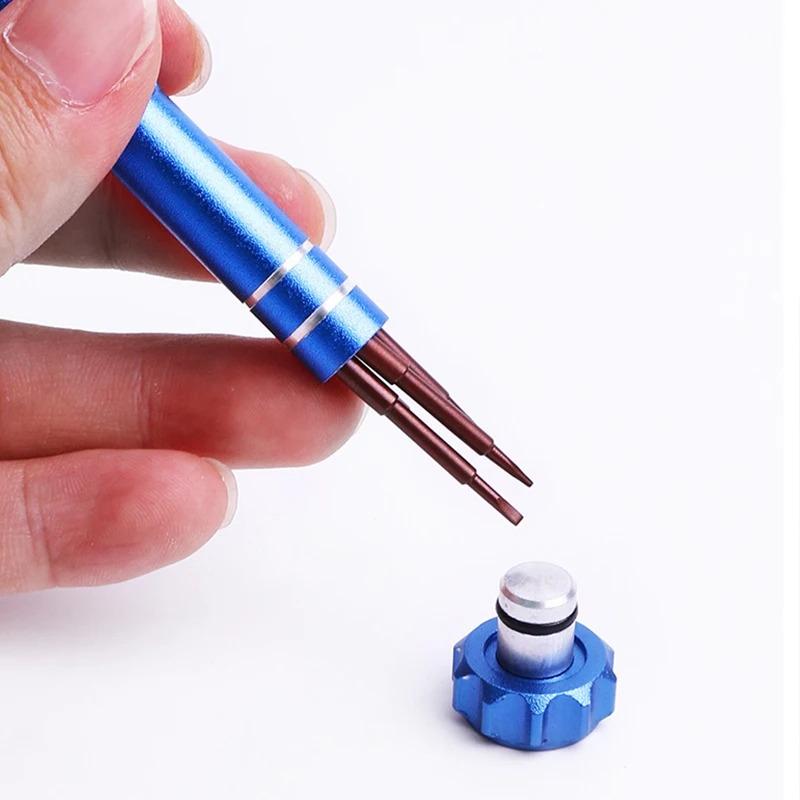 Eyeglass Repair Kit 5 In 1 Multifunctional Small Screwdriver Eyeglass Repair Tool Accessory for Eyeglass Watches Electronics