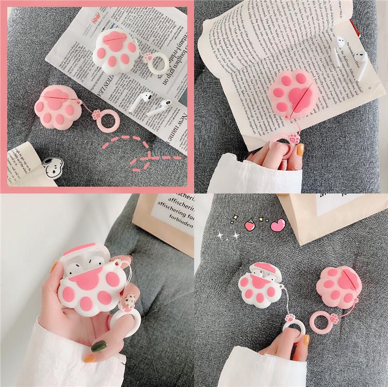 Cute Cartoon Silicone AirPods Pro Case, 3rd Gen Women's Personalized Protective Cover