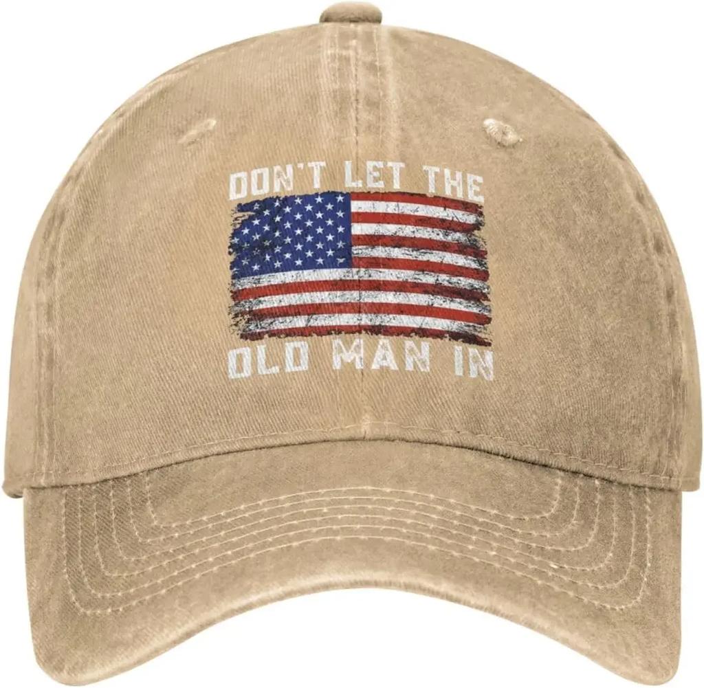 Old Man Hat Dont Let Old Man In Hat for Women Baseball Hats Vintage Hat