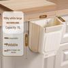 Foldable Kitchen Trash Can: Large, Thick, Cabinet-Hanging Design
