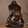 Wooden Zodiacs Snake Figurines with Bobbing Ornament Wealth Attraction 2025 Chinese Snake New Years Decoration