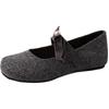 Pearl bow word Mary Jane shoes women's summer new thick heel single shoes women's shoes