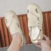 Fashion CYYTL Mens Sandals Outdoor Summer Casual Shoes Beach Walking Slides Slippers Comfort Luxury Designer Lightweight Leather Fashion