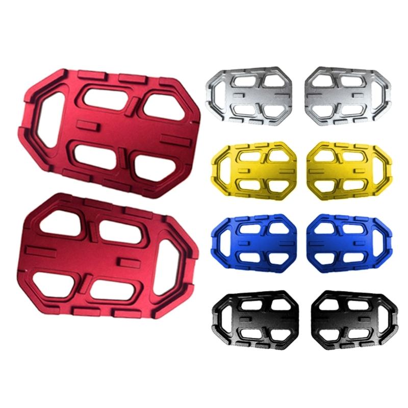 Aluminum Motorcycle Foot Peg Set Wide Support Platform for R1200GS ADV Wet Weather and Mixed-Road Routes