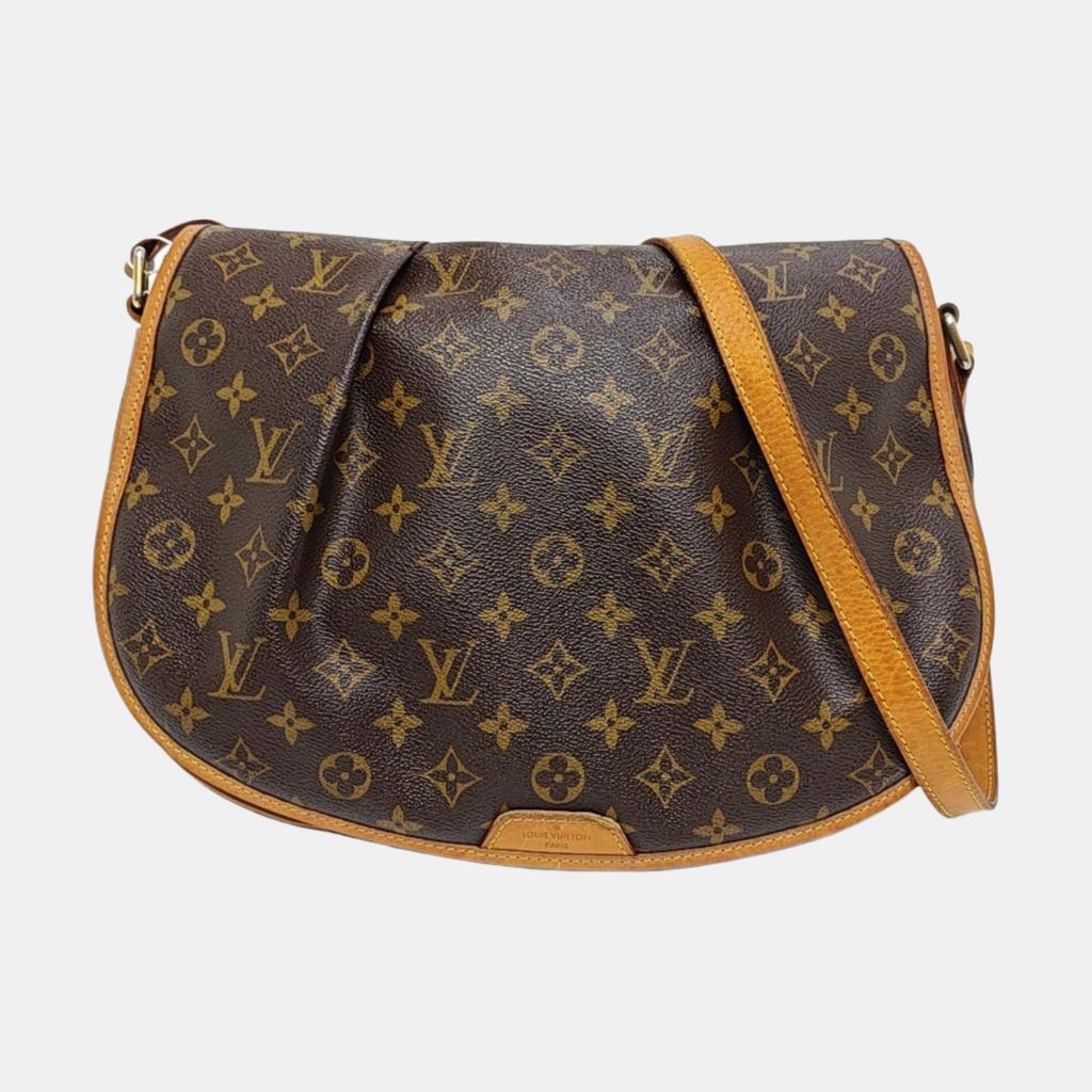 [Pre-Owned] Monogram Mm Classic Logo Canvas Crossbody Bag - Fair #2ISQ50