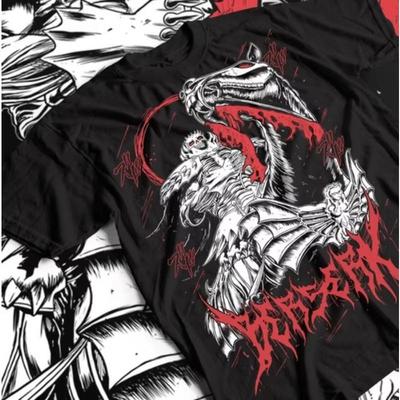 Anime Manga T-Shirt, Thor Ragnarok Shuumatsu Valkyrie, Comic Tee, Unisex Heavy Harajuku Men T Shirt