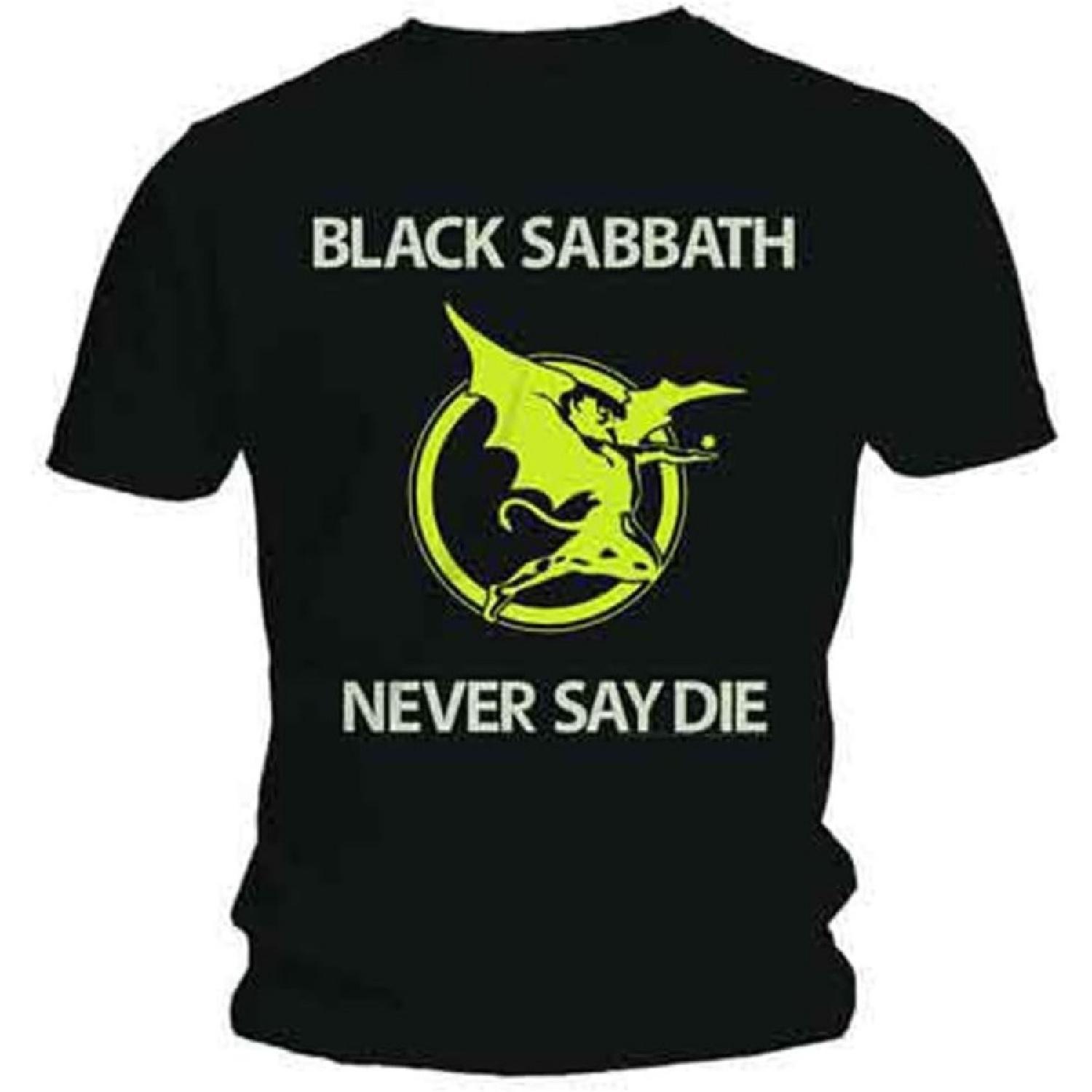 Black Sabbath Never Say Die T Shirt S