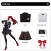 Anime Amamiya Ren Cosplay Costumes For Men Women Game Kasumi Yoshizawa School Uniform Halloween Coat Pants Clothes Set