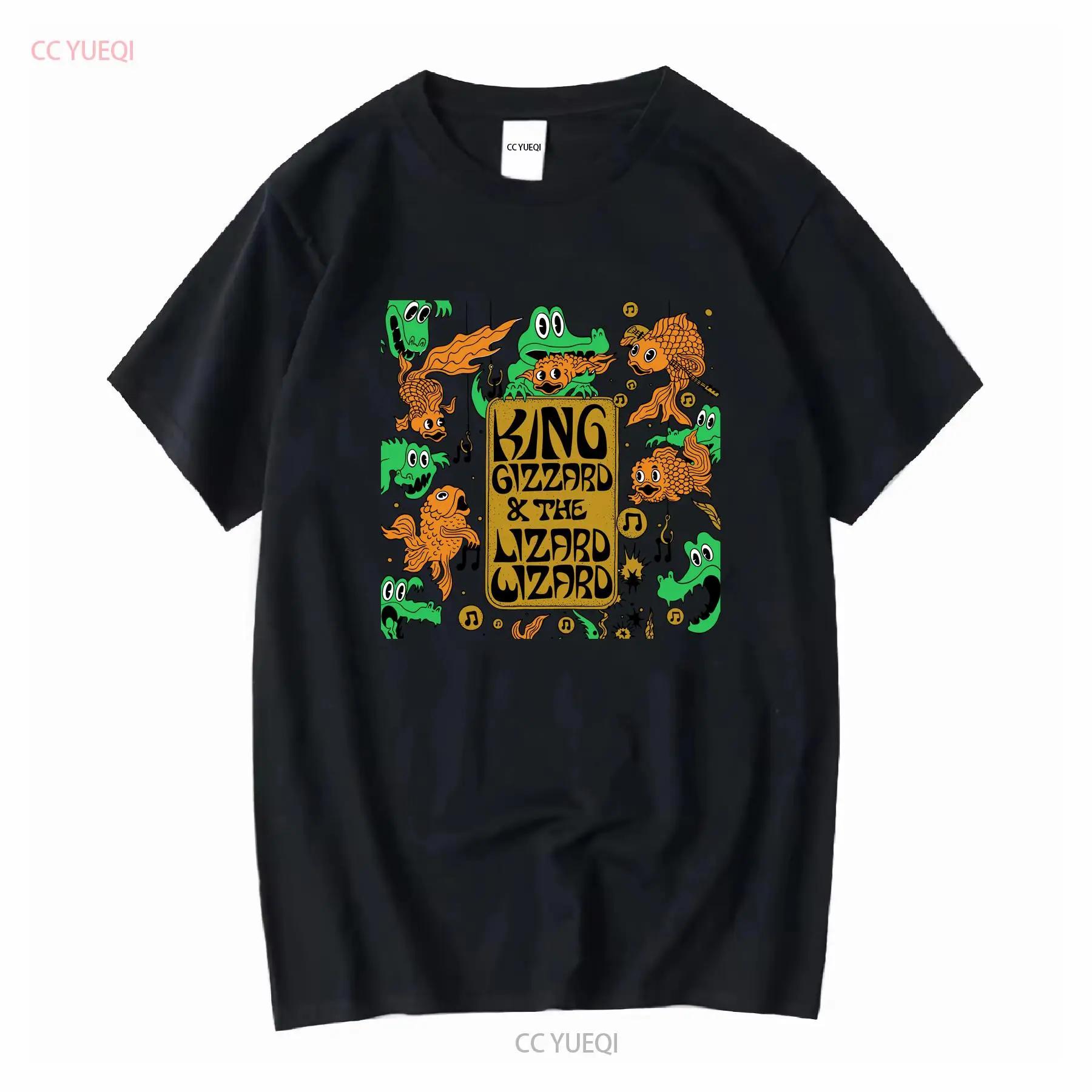 King Gizzard The Lizard Wizard Band T shirt For Size S 5XL long or short sleeves vintage Washed Comfortable homme S разноцветный