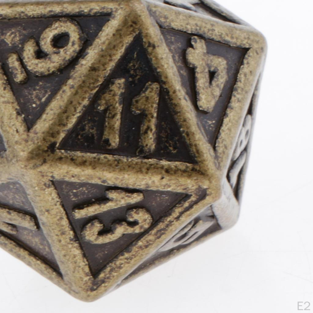 Dice, 20 Sided RPG Rolling Game Dice for Table Games, MTPG Games