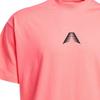 Adidas Originals Ae Foundation Basketball Grafik Vintage Kurzarm T-Shirt Herren Oberteile Acid-Red IR5637
