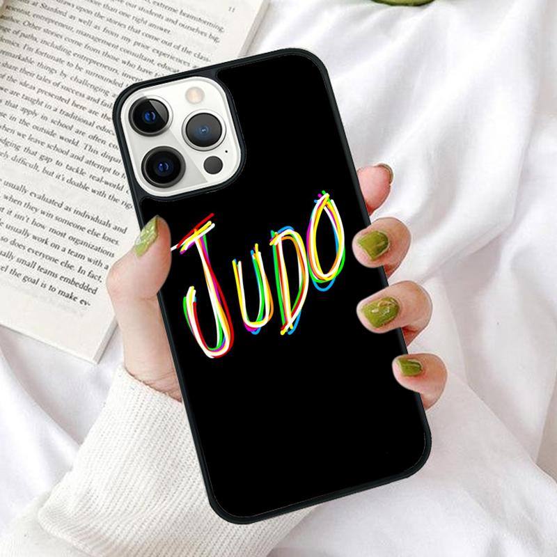 Japanese Martial Arts Judo Phone Case Cover for iPhone 17 Air 16 16e 12 11 13 14 15 Pro Max for Apple Plus Coque