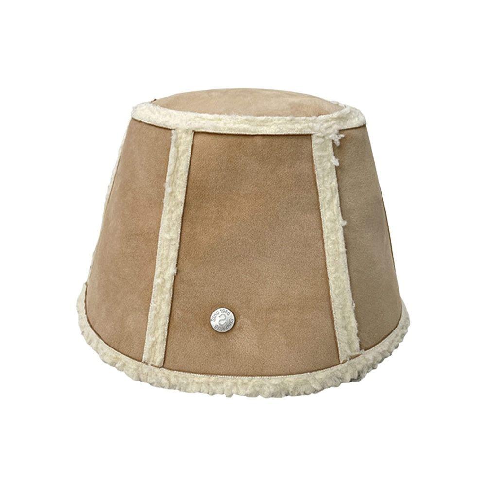 Thicken Fisherman Cap Soft Panama Hat Casual Warm Cap  for Women