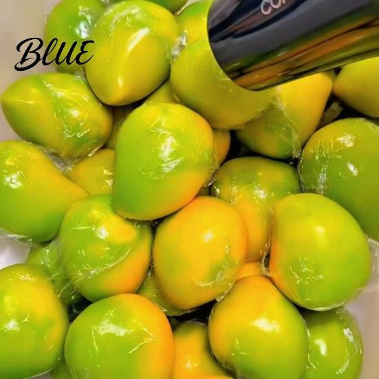 Office Desk Stress Relievers 1/2Pcs Color Changing Fruit Squeeze Toy Simulated Mango Relief Simulation Toy Slow Rebound Strawberry Sensory