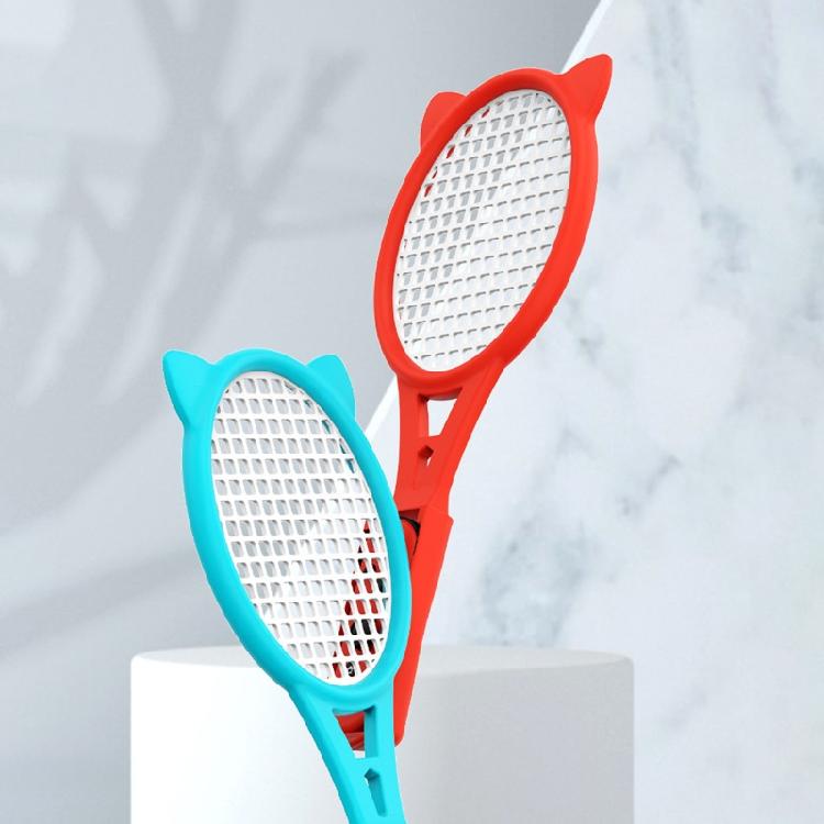 1 Pair Tennis Rackets Controller Grip Handle Kit for Switch OLED