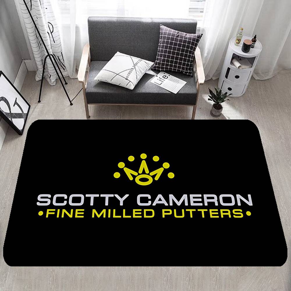S-Scotty Logo C-Cameron Floor Mat Rectangle Anti-slip Home Soft Badmat Front Door Indoor Outdoor Mat Hotel Decor Mat