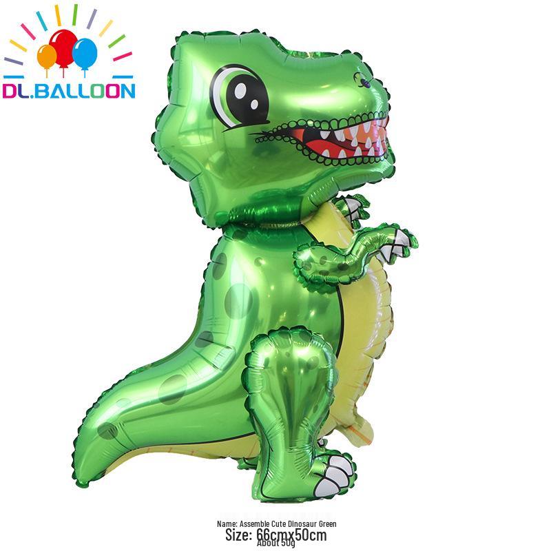 Dinosaur Aluminum Foil Balloon Party Decoration Set