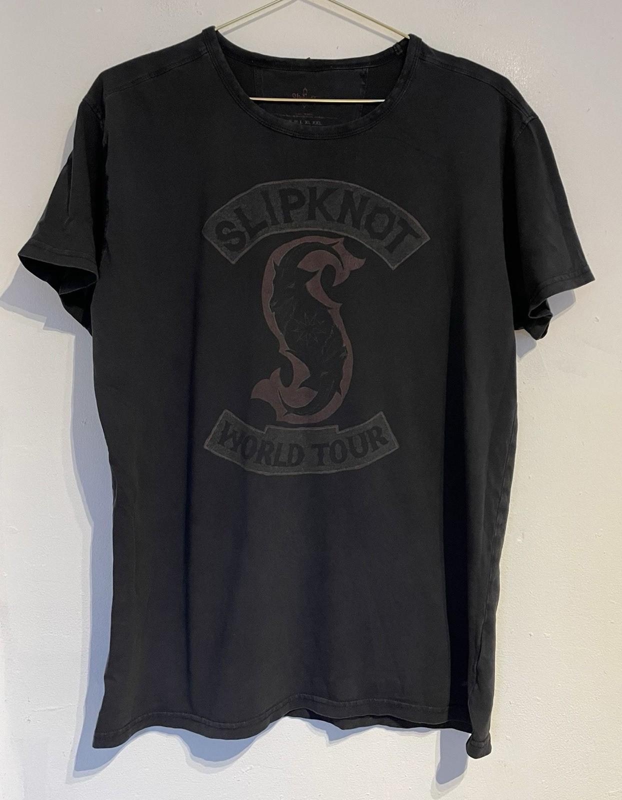 Slipknot Shirt Large Unisex Vintage Look Patched-Up Rock Metal Band Unisex T-Shirt L