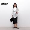 ONLY 2025 Winter Sheer Solid Loose Long Shirt