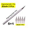 1 Set Cuttermesser DIY Schnitzmesser 15 Klingen Bastelkunstwerk Schablone Anritzen Hobby Meißeln Reparieren Skulptur Skalpellmesser