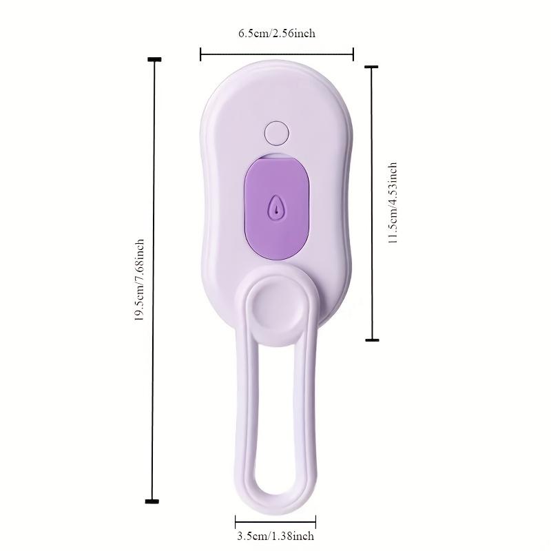 Akumulatorowa szczotka parowa 3-w-1 dla zwierząt składane narzędzie do pielęgnacji