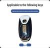 2024-2025 Arcfox U5/U6 Key Case: New Energy Vehicle Protective Shell with Remote Control Metal Buckle for Men and Women.