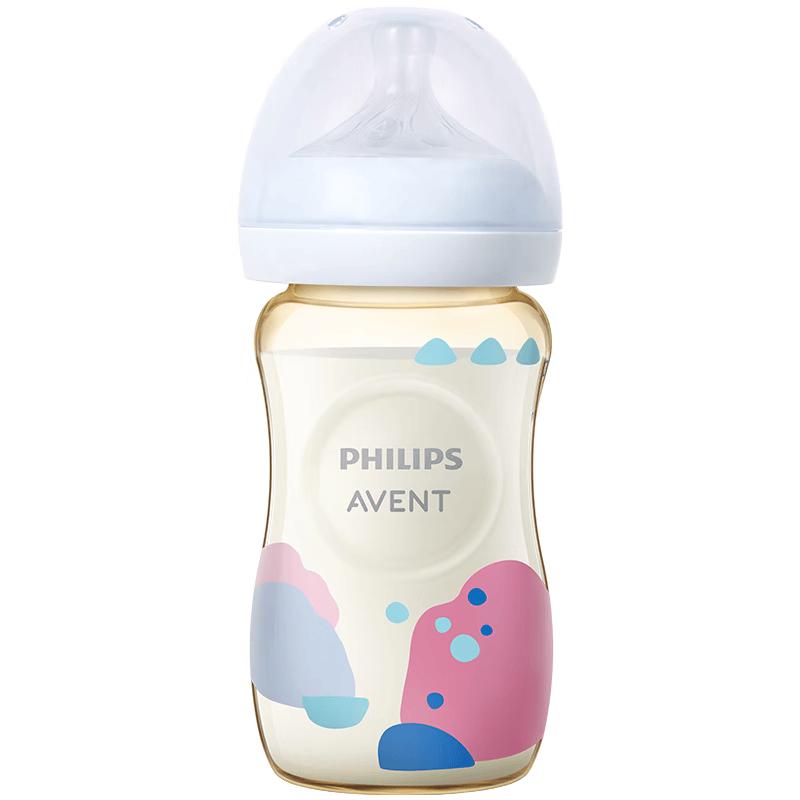 Philips Avent Decorated Wide Neck PPSU Baby Feeding Bottle