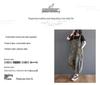 2025 Spring/Summer Women's Plus Size Printed Denim Overalls - New Literary Collection
