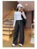 Girls' Korean Style Streetwear Cargo Pants - Spring/Autumn 2025 for Middle School