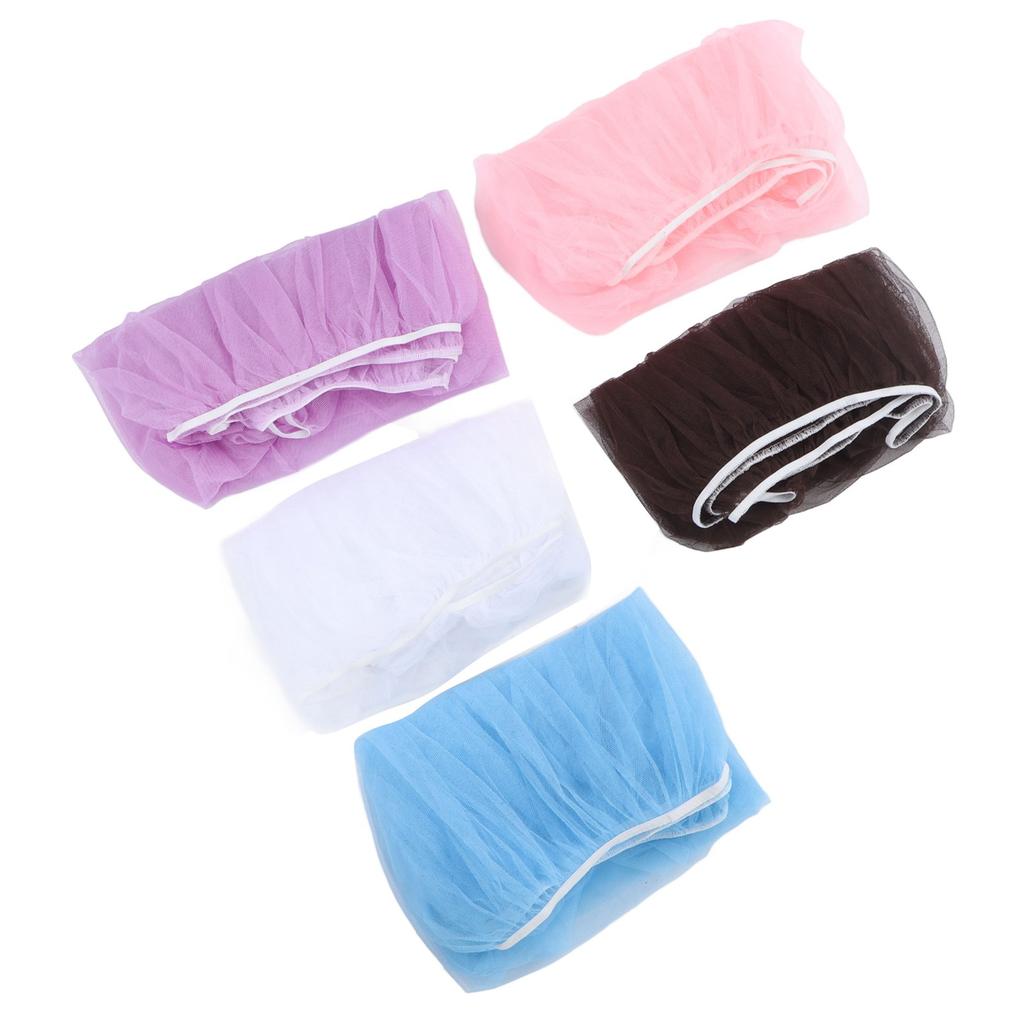 5pcs Baby Stroller Net Portable Outdoor Soft Reusable Breathable Net for Car Seat Bassinet Playard