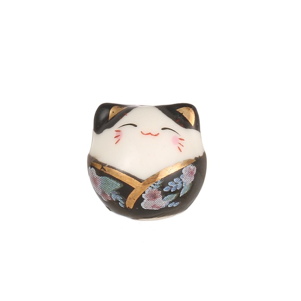 Kitty Maneki-neko Beads Cat DIY Jewelry Accessory Fashion Plutus Cat Beads  DIY Jewelry
