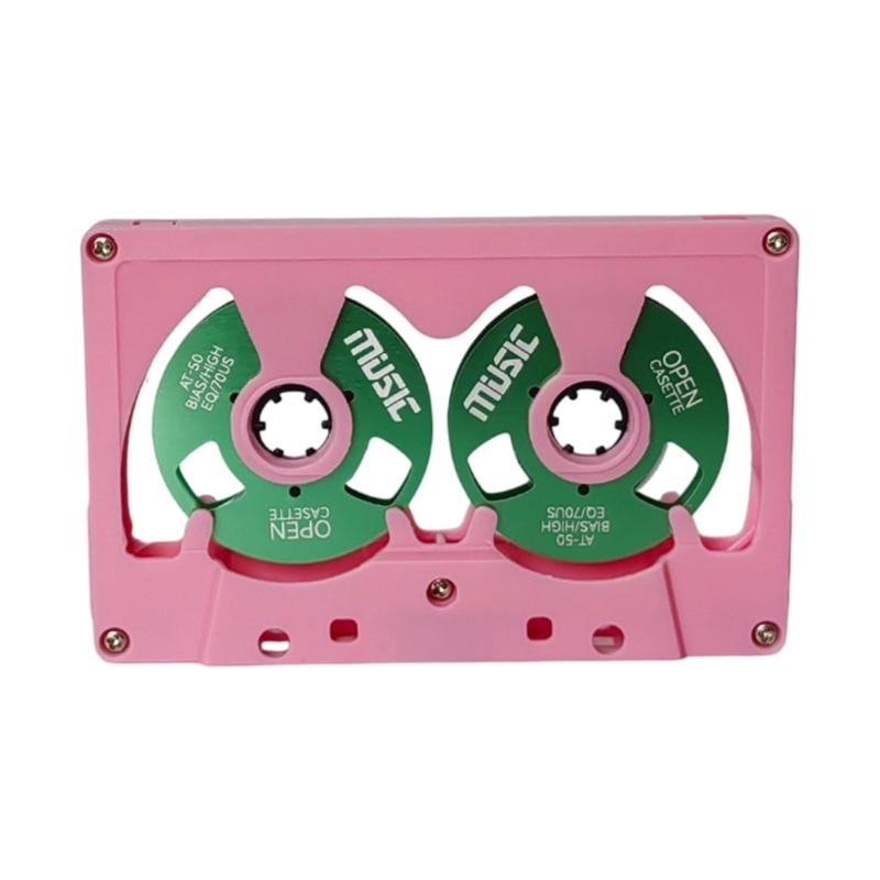 Retro Metall Spulen-Kassettenband 45 Minuten beidseitig Aufnahmeband für Audiophile und Retro-Sammler