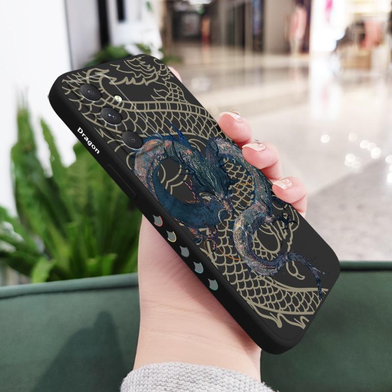 

Ink Lines Dragon Phone Case For Samsung Galaxy A17 A07 A56 A36 A26 A16 A06 A55 A35 A25 A15 A05 A54 A34 A24 A14 A04 4G 5G Cover Samsung A04E чорний