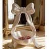 Elegant Jewelry Storage Tray, with Bow Design, Fashionable Storage Tray, for Jewelry Storage On the Dressing Table
