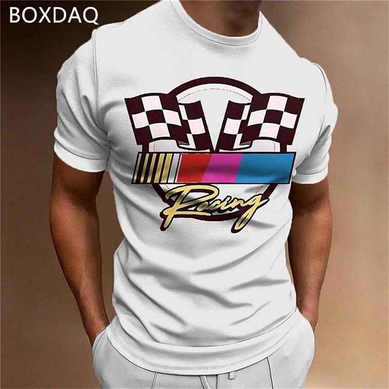 Мужская футболка с короткими рукавами и круглым вырезом — фото 9