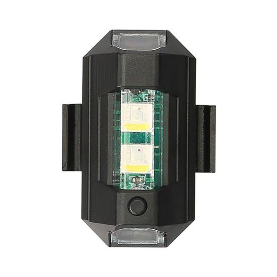 

Сигнальне світло Висока яскравість мотоциклетного дрона Водонепроникний три кольори Позиційний світлодіодний спалах Бездротовий чорний