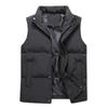 Men's Vest Autumn and Winter Korean Style Loose Jacket Zipper Cardigan Top